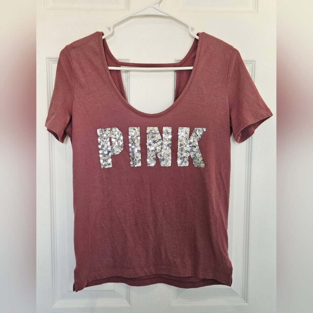 PINK Victoria's Secret Pink Graphic T-Shirt XS